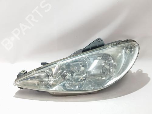Used Left headlight Left headlight PEUGEOT 206 Hatchback (2A/C) [1998-2012] 34170265 34170265