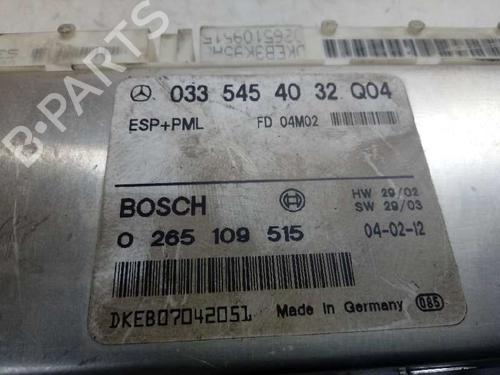 Electronic module MERCEDES-BENZ E-CLASS (W211) E 320 CDI (211.026) | BP16853880M83 