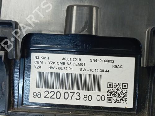 Instrument cluster CITROËN BERLINGO Box Body/MPV (K9)  | BP22599266C47 
