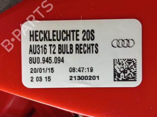 Right taillight AUDI Q3 (8UB, 8UG) 2.0 TDI quattro | BP28808238C35 