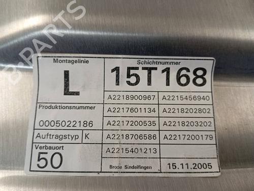 Front left window mechanism MERCEDES-BENZ S-CLASS (W221, V221) S 350 4-matic (221.087, 221.187) | BP20237587C22 