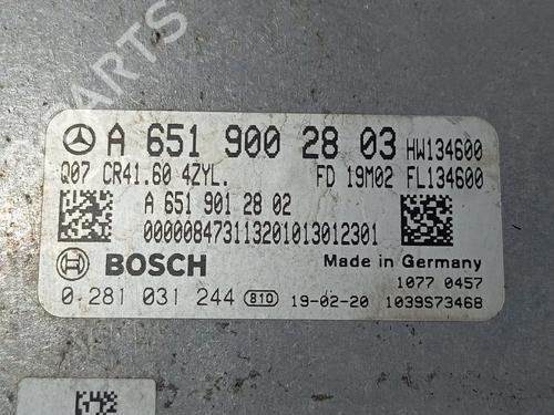 Engine control unit (ECU) MERCEDES-BENZ VITO Tourer (W447) 114 CDI / 114 BlueTEC 4-matic (447.701, 447.703,... | BP28541091M57