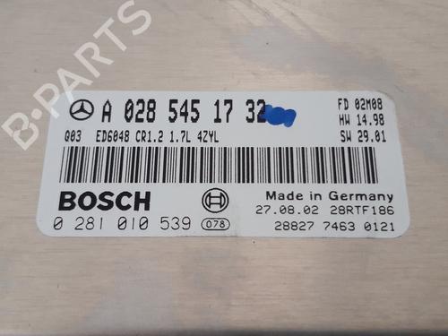 Engine control unit (ECU) MERCEDES-BENZ VANEO (414) 1.7 CDI (414.700) | BP12665483M57 