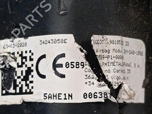 Airbag Kit PEUGEOT PARTNER Box Body/MPV (K9)  | BP27334916C86 