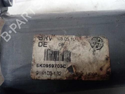 Left rear window motor VW GOLF VI (5K1) 2.0 TDI | BP16500558E23 