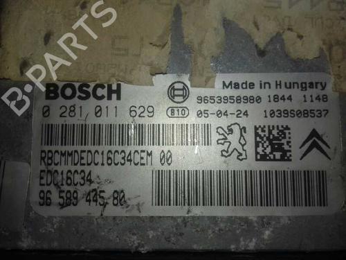 Engine control unit (ECU) CITROËN C4 I (LC_) 1.6 HDi | BP12640947M57 
