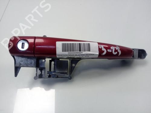 Front left exterior door handle PEUGEOT 208 I (CA_, CC_)  | BP12907612C128 