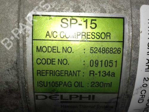 AC compressor TATA SAFARI (42_FD)  | BP29409675M34 