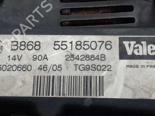 Alternator FIAT GRANDE PUNTO (199_) 1.3 D Multijet (199.AXD11, 199.AXD1A, 199.AXD1B,... | BP12665436M7 