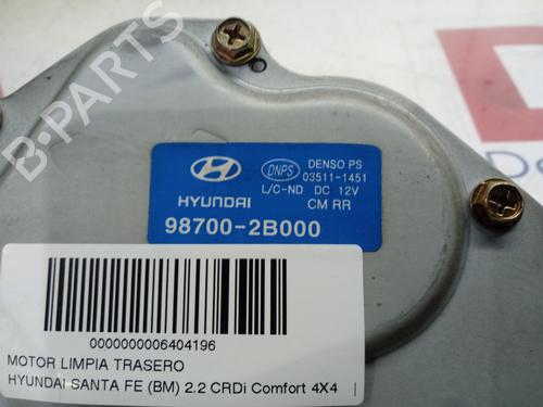 Rear wiper motor HYUNDAI SANTA FÉ II (CM)  | BP12842103M102 