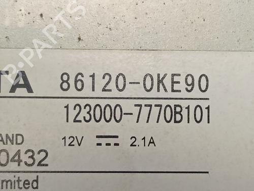 Radio TOYOTA HILUX VIII Platform/Chassis (_N1_) | BP31590267E6