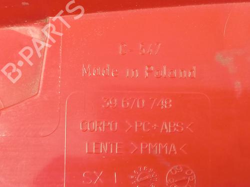 Left taillight FIAT SEICENTO / 600 (187_) 1.1 (187AXB, 187AXB1A, 187AXC1A02) | BP26565494C34 