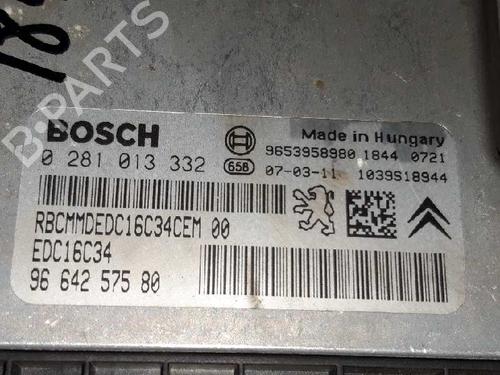 Engine control unit (ECU) PEUGEOT 407 (6D_) 1.6 HDi 110 (6D9HZC, 6D9HYC) | BP12667587M57 