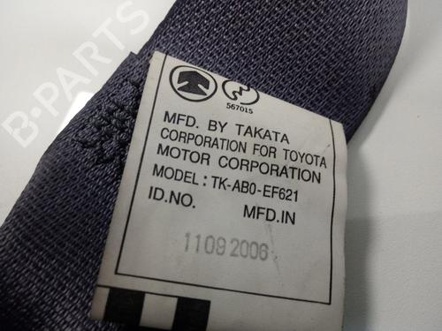 Rear right seatbelt TOYOTA LAND CRUISER PRADO (_J12_) 3.0 D-4D (KDJ120, KDJ125) | BP16437114I28 