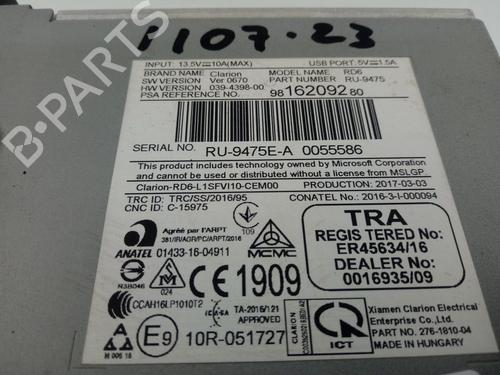 Radio CITROËN C3 / C3 ORIGIN III (SX) 1.2 VTi 82 | BP16492263E6 
