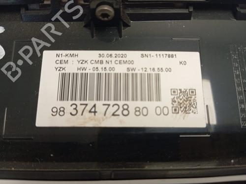 Instrument cluster TOYOTA PROACE Van (MDZ_) | BP30570710C47