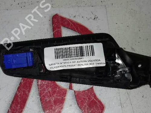 Venstre foran invendig håndtak VW PASSAT B6 (3C2) 1.9 TDI (105 hp) 16944247