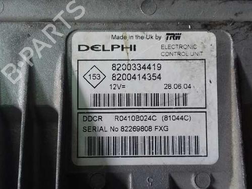Engine control unit (ECU) RENAULT MEGANE II (BM0/1_, CM0/1_)  | BP12935870M57 