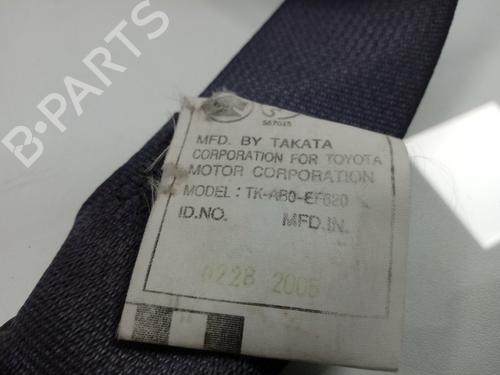 Rear left seatbelt TOYOTA LAND CRUISER PRADO (_J12_) 3.0 D-4D (KDJ120, KDJ125, KDJ121) | BP16437127I29 