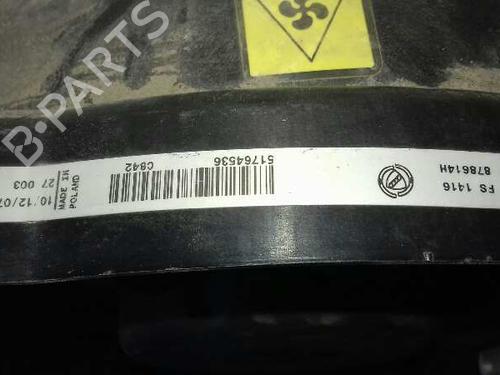 Radiator fan FIAT PANDA (169_)  | BP12935801M35 