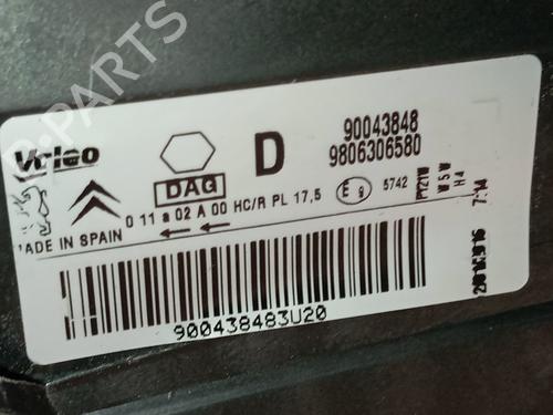 Right headlight PEUGEOT PARTNER Tepee 1.6 HDi / BlueHDi 75 | BP36050325C29 - Image 3