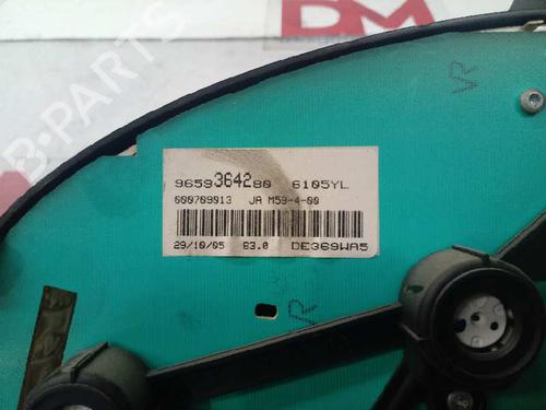 Instrument cluster PEUGEOT PARTNER MPV (5_, G_) | BP16116800C47