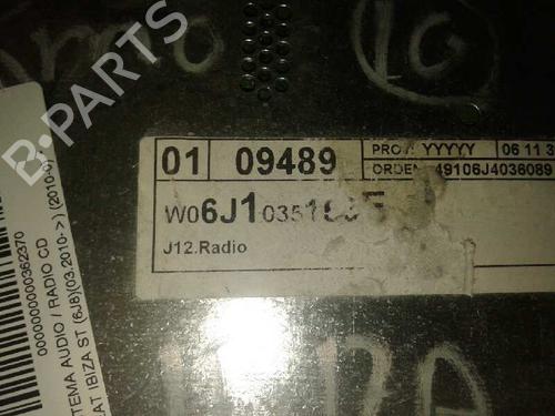 Used Radio SEAT IBIZA IV ST (6J8, 6P8) [2010-2016]  16339738