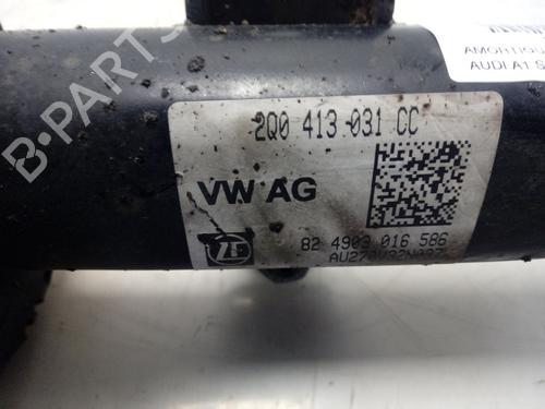 Left front shock absorber AUDI A1 Sportback (GBA)  | BP16989167M16 