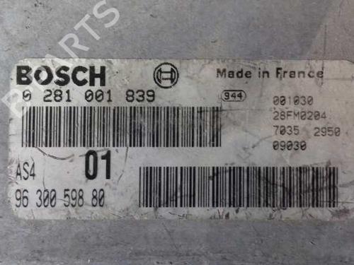 Engine control unit (ECU) CITROËN SAXO (S0, S1) 1.5 D | BP12649214M57 