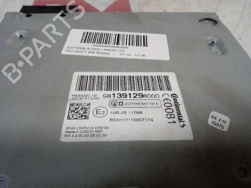 Radio PEUGEOT 308 II (LB_, LP_, LW_, LH_, L3_)  | BP12665760E6 