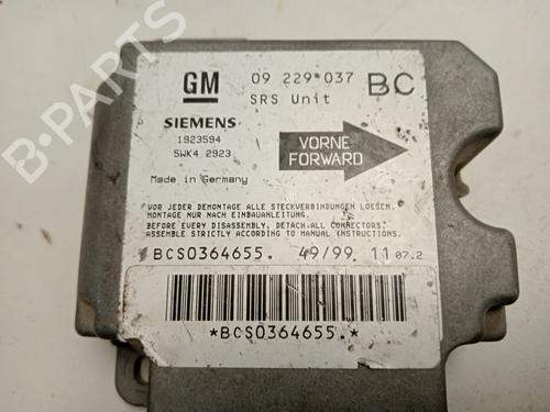 ECU airbags OPEL ASTRA G Hatchback (T98) 1.6 (F08, F48) | BP16728417M53 