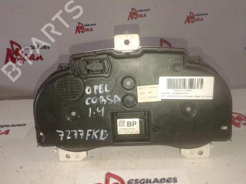 Instrument cluster OPEL CORSA D (S07) 1.4 LPG (L08, L68) | BP12635214C47 