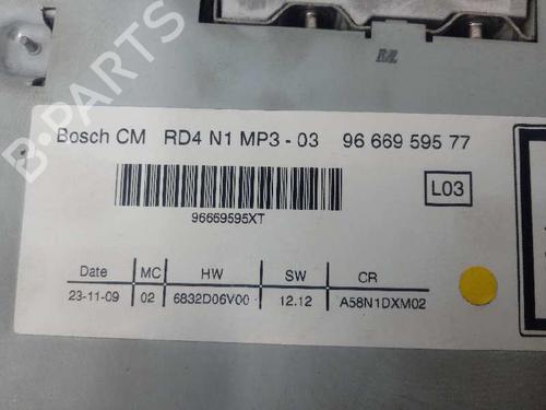 Radio PEUGEOT 5008 (0U_, 0E_)  | BP12665353E6 