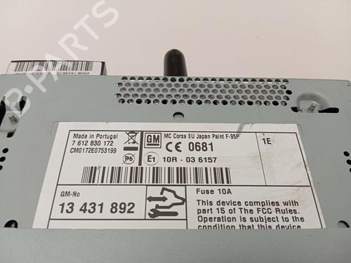 Radio OPEL CORSA D (S07)  | BP21788726E6 