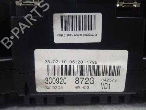 Instrument cluster VW PASSAT B6 (3C2) 2.0 TDI | BP12653771C47 