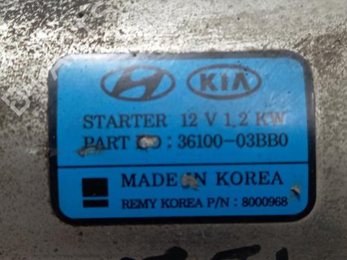 Motor arranque KIA STINGER (CK) | BP30914517M8