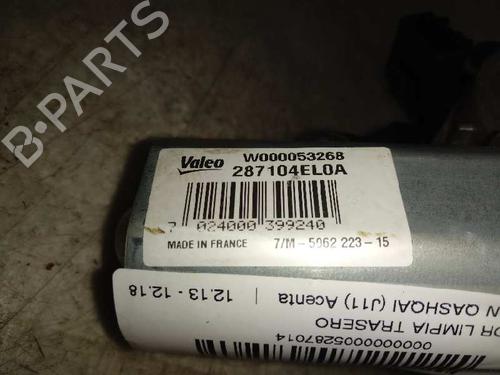 Rear wiper motor NISSAN QASHQAI II (J11, J11_)  | BP12654940M102 