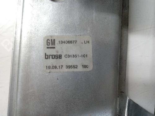 Rear left window mechanism OPEL ASTRA K (B16) 1.6 CDTi (68) | BP12660561C24 