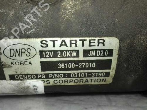 Starter HYUNDAI SANTA FÉ II (CM)  | BP12642691M8 
