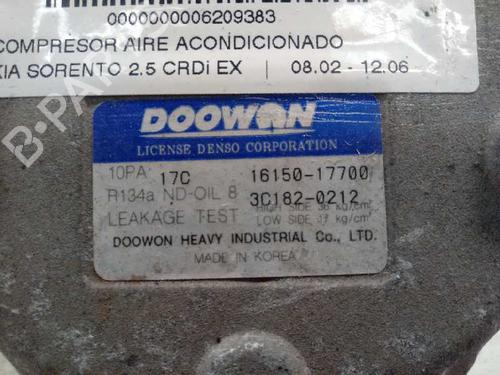 AC compressor KIA SORENTO I (JC) 2.5 CRDi 4WD | BP12668866M34 