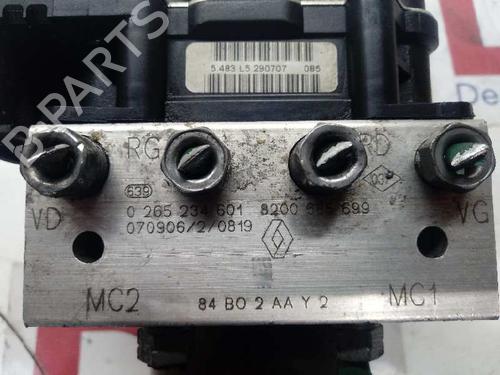 ABS pump RENAULT MEGANE II (BM0/1_, CM0/1_) 1.4 16V (BM0B, CM0B) | BP12663977M43 