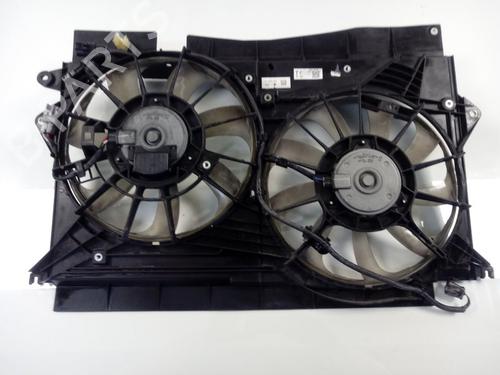 Used Radiator fan TOYOTA AVENSIS Saloon (_T27_) [2008-2018]  18656332
