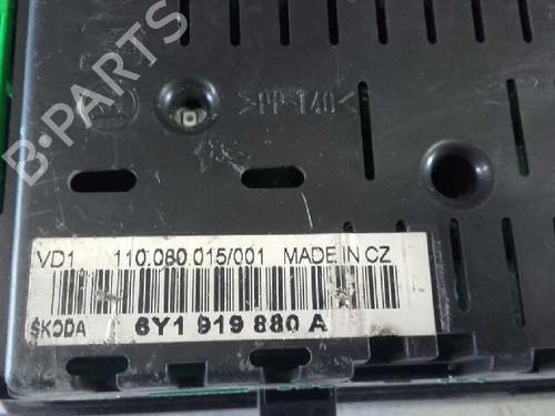 Instrument cluster SKODA FABIA I (6Y2)  | BP12646500C47 
