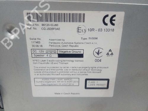 radio-toyota-auris-_e18_-2012-2013-2014-2015-2016-2017-2018-12657469 main image