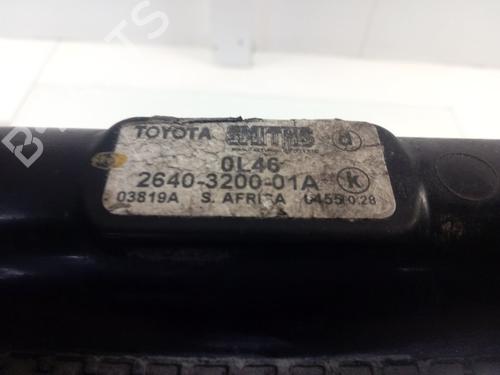 Water radiator TOYOTA HILUX VIII Pickup (_N1_) 2.4 D (GUN112_, GUN122_, GUN135_, GUN120_, GUN135R,... | BP18087584M31 