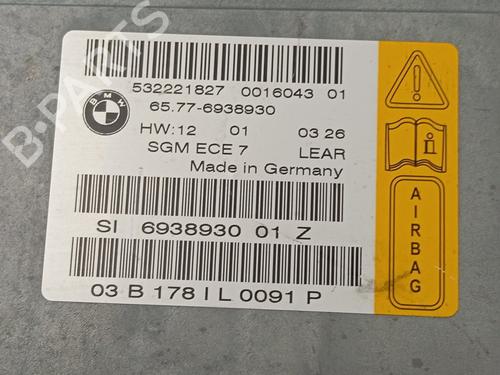 ECU airbags BMW 5 (E60) 520 i | BP20726579M53 