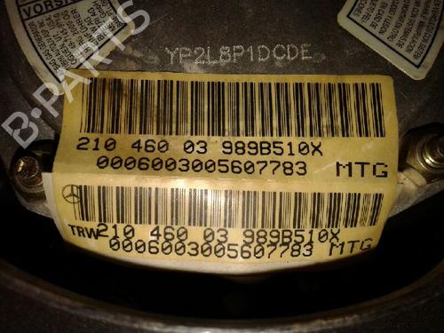 Førerens kollisjonspute MERCEDES-BENZ E-CLASS (W210) E 320 CDI (210.026) | BP16815511C9 
