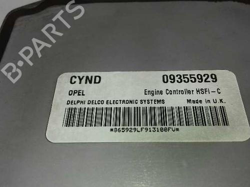 Engine control unit (ECU) OPEL ASTRA G Hatchback (T98)  | BP12647697M57 