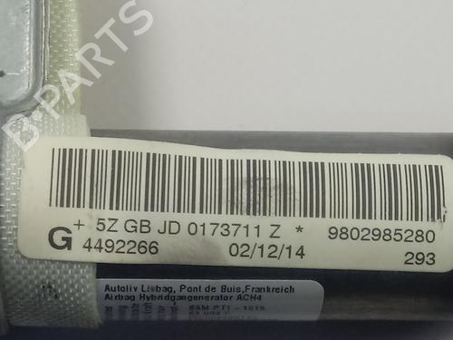 Left curtain airbag PEUGEOT 508 I (8D_) 2.0 BlueHDi 150 | BP18321469C11 