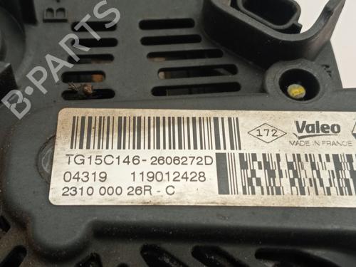 Alternator RENAULT KANGOO / GRAND KANGOO II (KW0/1_)  | BP27224388M7 